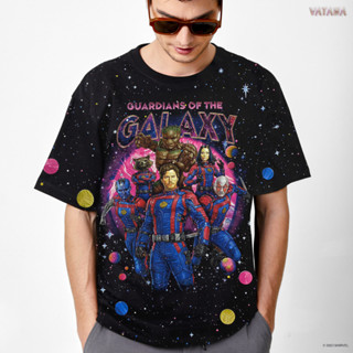 ภาพหน้าปกสินค้า[PRE-ORDER 5-7 DAYS] VATANA เสื้อสีดำ พิมพ์ลาย GUARDIAN OF THE GALAXY VOL.3 OVP | Multi-Glows in the dark ที่เกี่ยวข้อง