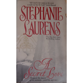 A Secret Love Stephanie Laurens (Cynster #5) Paperback USED หนังสือภาษาอังกฤษ