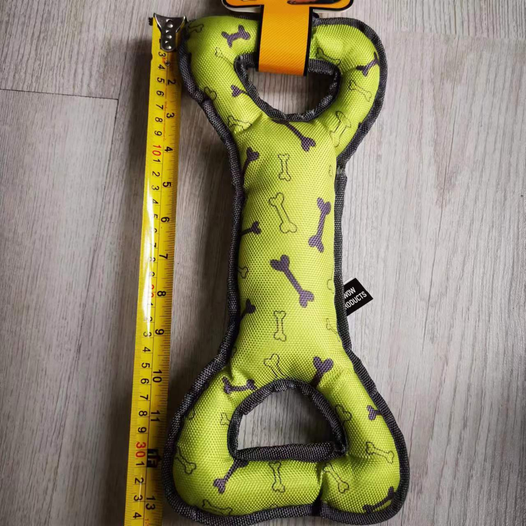 ของเล่นสำหรับสุนัขทนทานการเคี้ยว Chew Resistant Material Toy Bow Wow