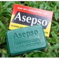 สบู่อาเซปโซ่ Asepso Original 1ก้อน ลดกลิ่นตัว กลากเกลื้อน ผดผื่นคัน