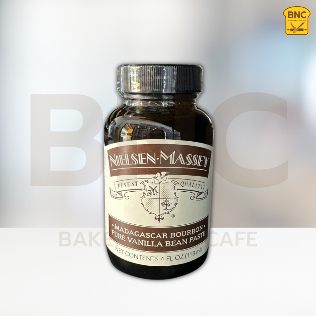 กลิ่นวานิลลาสกัดเข้มข้น-พร้อมเม็ดวนิลา-nielsen-massey-madagascar-bourbon-pure-vanilla-bean-paste-4-oz-118-ml