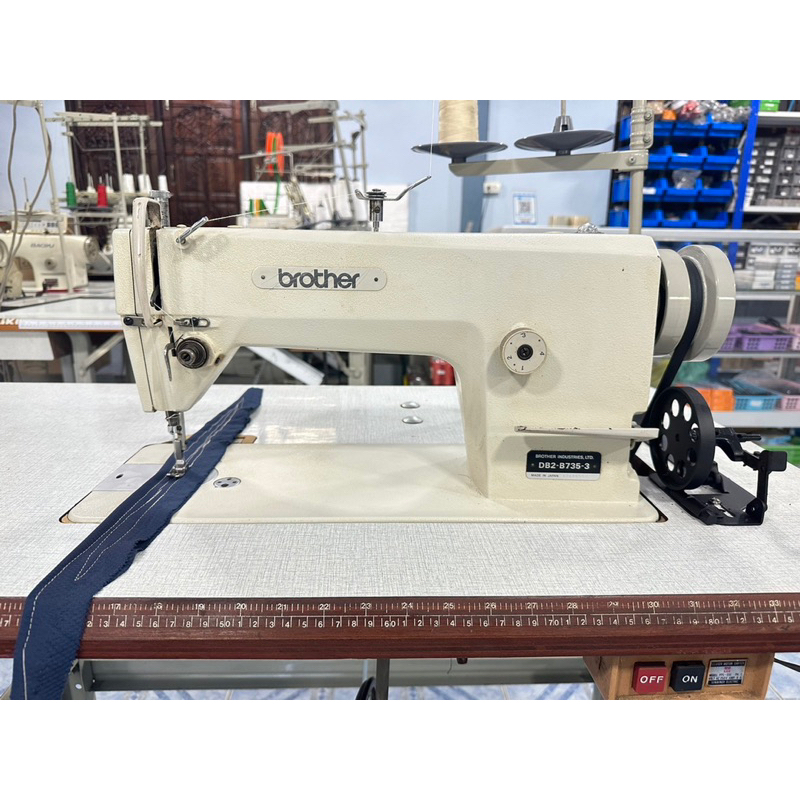 📌 จักรเย็บ BROTHER DB2-B735-3 (มือสอง) ราคาครบชุดพร้อมใช้งาน ( 1 คำสั่ง ...