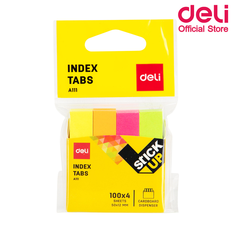 deli-a11102-sticky-note-กระดาษโน๊ต-โพสต์อิทโน๊ต-4-สี-แพ็คกล่อง-24-ชิ้น-กระดาษโน๊ต-อินเด็กซ์-อุปกรณ์สำนักงาน-เครื่องเขียน-โพสท์อิท-กระดาษกาว-กระดาษโพสท์อิท