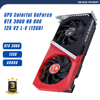 COLORFUL GPU (การ์ดจอ) iGame GeForce RTX 3060 NB DUO 12G V2 L-V รับประกัน 3 ปี โดย Devas IPASON