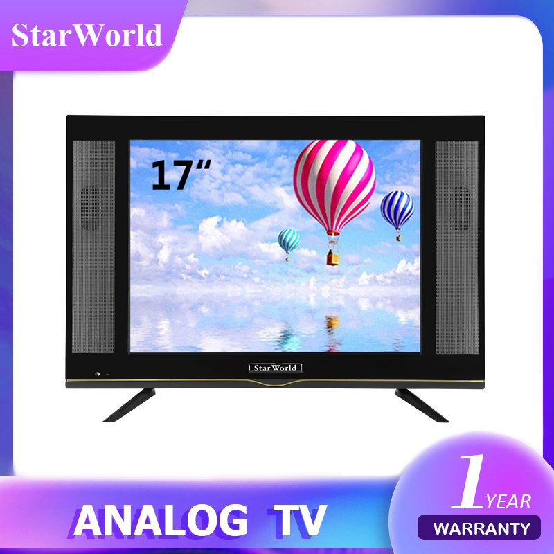 ภาพหน้าปกสินค้าStarWorld อนาล็อกทีวี ทีวีจอแบน ต่อกล้องวงจรหรือใช้เป็นจอคอมได้ มีDC12v