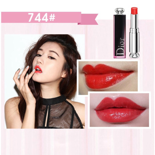 Beauty-Siam แท้ทั้งร้าน !! แบ่งขายลิปสติก DIOR LIPSTICK สี 744 PARTY RED ขนาด 0.5 กรัม พร้อมแปรงทาลิป