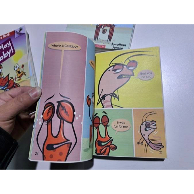 หนังสือชุด-a-crabby-book-หนังสือหัดอ่านภาษาอังกฤษ-scholastic-acorn-หัดอ่าน-ภาษาอังกฤษ-หนังสือเด็ก