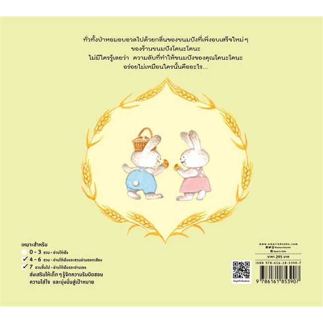 หนังสือ-ร้านขนมปังวิเศษของคุณโคนะโคนะ-ปกแข็ง-ผู้เขียน-โดอิ-คายะ-พร้อมส่ง-book-factory