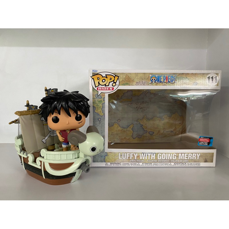Funko Pop! One Piece Luffy Mit Going Merry – Special Edition Fall Convention 2022