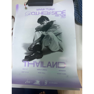 พร้อมส่ง Poster Mark Tuan Concert รอบ BKK +กระบอกโปส