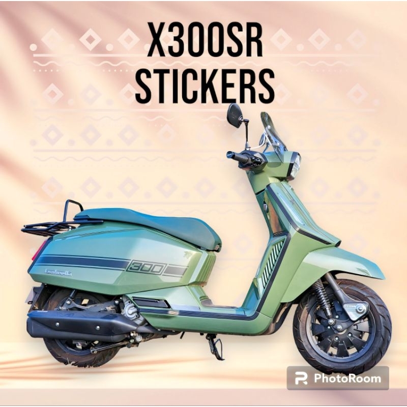 สติ๊กเกอร์-ฝาข้าง-lambretta-x300-sr-1-ชุด-ซ้ายขวา