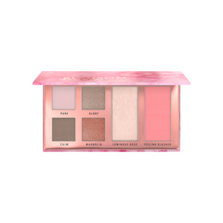 Catrice Blossom Glow Eye &amp; Cheek Palette  6 สี อายแชโดว์ บลัชออน พาเลต เครื่องสำอาง