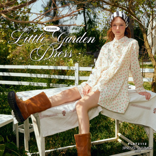 ภาพหน้าปกสินค้าFLAT2112 FF0498 : LITTLE GARDEN DRESS เดรสลายดอกไม้ แต่งระบาย เดรสใส่สบาย ที่เกี่ยวข้อง