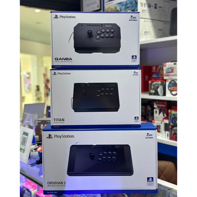 [พร้อมส่ง] Qanba Arcade Joystick Drone 2 / Titan / Obsidian 2 For PS5