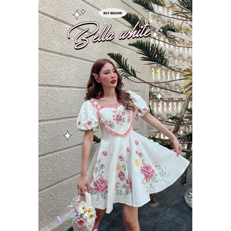 💎พร้อมส่ง💎BLT💕 Bella White : Dress | Shopee Thailand