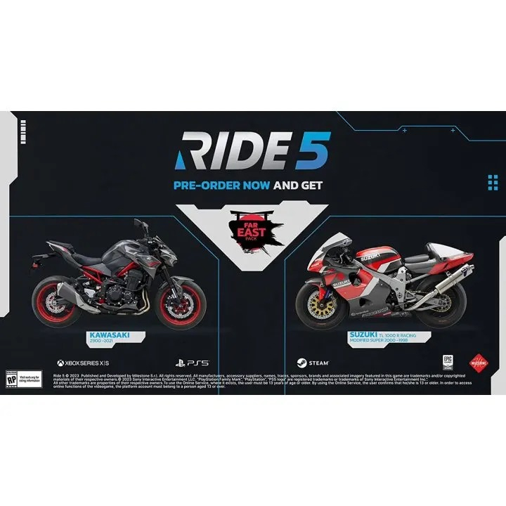 พร้อมส่ง-ps5-ride-5-เกม-playstation