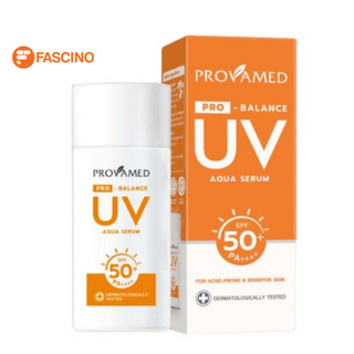 Provamed Pro Balance UV Aqua Serum SPF50 PA++++ เซรั่มกันแดด สำหรับผิวหน้า (40ml.)