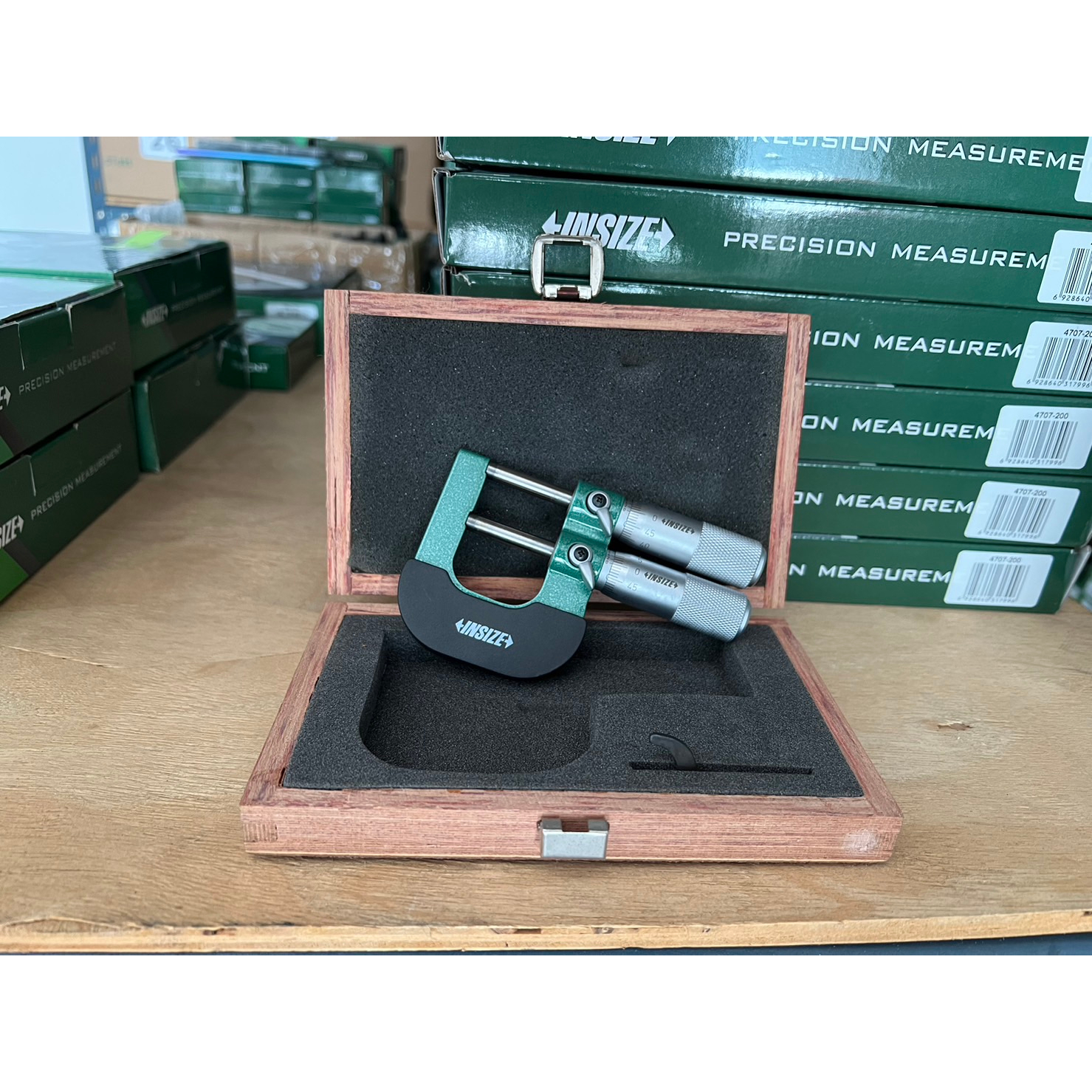 insize-ลิมิต-ไมโครมิเตอร์-ขนาด-0-25mm-รุ่น-3235-25-limit-micrometer-สินค้าใหม่-ภาพถ่ายจากสินค้าจริง