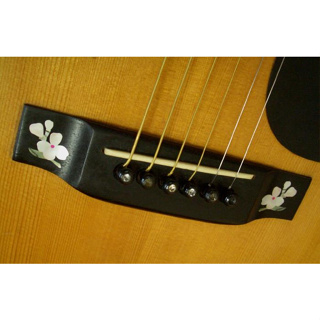 Guitar Bridge Floweret Inlay Sticker