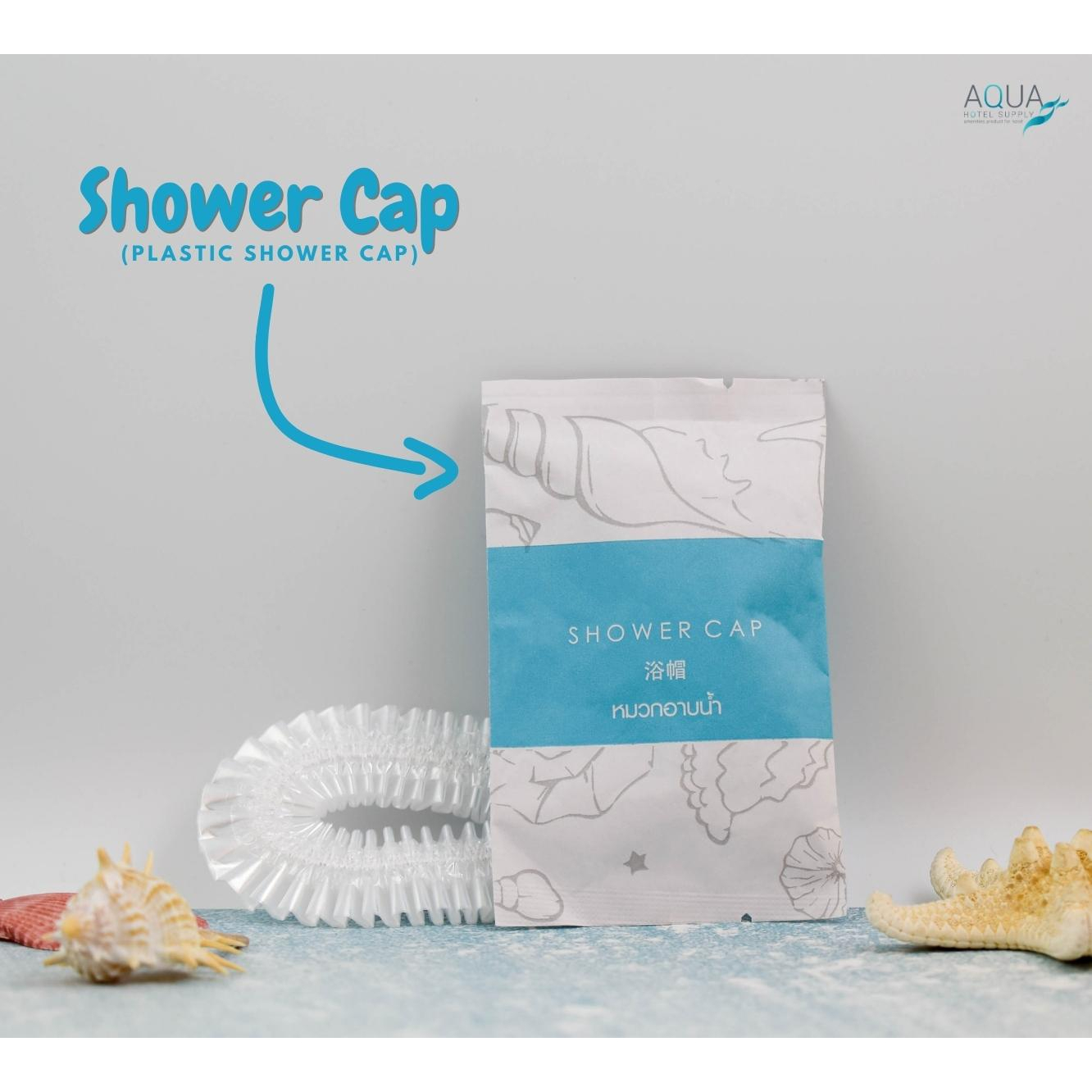 ขายดี-หมวกอาบน้ำโรงแรม-รุ่น-the-sea-shower-cap-แพ็คชนิดละ100ชิ้น-ของใช้ในโรงแรม-ของโรงแรม-อเมนิตี้-hotel-amenities