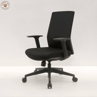 ประกอบพร้อมใช้🥰เก้าอี้สำนักงาน เก้าอี้นั่งทำงาน ล้อเลื่อน ปรับระดับได้ หมุนได้ 360องศา ระบายอากาศได้ในตัว เก้าอี้ออฟฟิศ