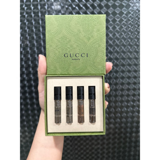 ✅พร้อมส่ง แท้💯🌈ส่งไว Gucci vial set 4 ชิ้น