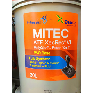 MITEC® ATF XecRec® VI ( PAO+ ) 20 ลิตร