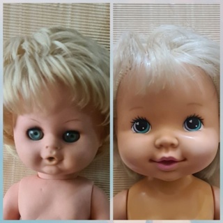 Baby doll  ขายตุ๊กตาเนื้อยาง/พลาสติก 15" สภาพดี สินค้าพร้อมส่ง