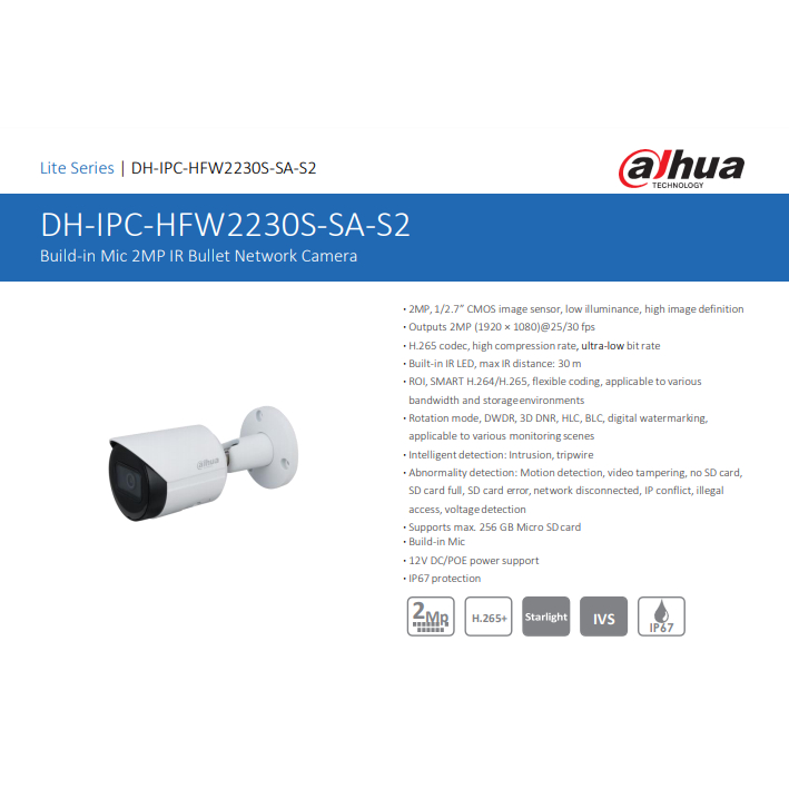 akira-tech-กล้องวงจรปิด-dahua-dh-hac-hfw1200tlp-a-เลนส์-2-8-ความละเอียด-2-ล้านพิกเซล-1080p
