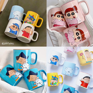 พร้อมส่ง🌈 แก้วชินจัง Crayon Shin-chan แก้วนม แก้วมัค