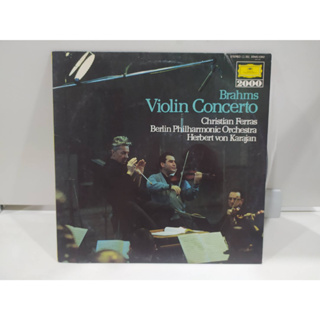 1LP Vinyl Records แผ่นเสียงไวนิล  Brahms Violin Concerto   (J16D117)