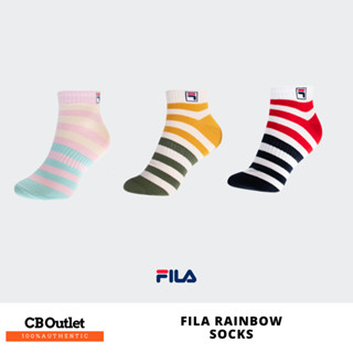 ถุงเท้าหุ้มข้อ FILA RAINBOW UNISEX CASUAL SOCKS