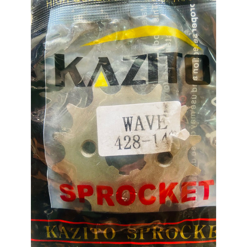 ✅สเตอร์หน้า 428-14 💥 Wave110/ Wave 110/เวฟ 125s r/ Wave 110i/ Wave Z/ Wave 125i/ Wave x