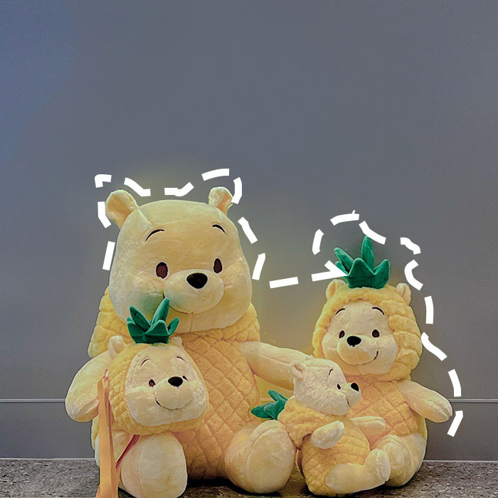 camidy-สับปะรด-pupu-หมีใหม่ตุ๊กตาสาวกระเป๋าตุ๊กตาเด็ก