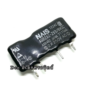 AQB2A2-ZV3/6VDC Output 2A 250VAC. ( NAIS )SSR สินค้าพร้อมส่ง