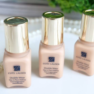 ❤️ไม่แท้คืนเงิน❤️ Estee Lauder Double Wear Stay-in-Place Makeup SPF10 / PA++ 7 ml.สี 1W1 Bone เหมาะสำหรับผิวขาวเหลือง