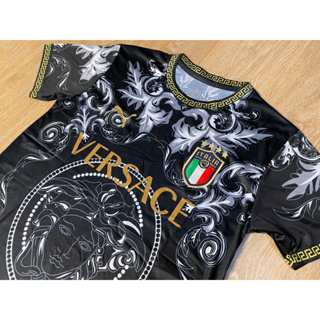 เสื้อทีมชาติอิตาลี Versace ( ดำ )