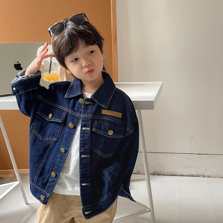 Korea kids denim jacket - แจ็คเก็ตยีนส์เด็กสายเกา