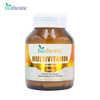 [++ดีลเด็ด++] วิตามินรวม และ แร่ธาตุรวม x 1 ขวด ไบโอเธนทิค Multivitamin and Multimineral Biothentic Vitamin A B C D E K