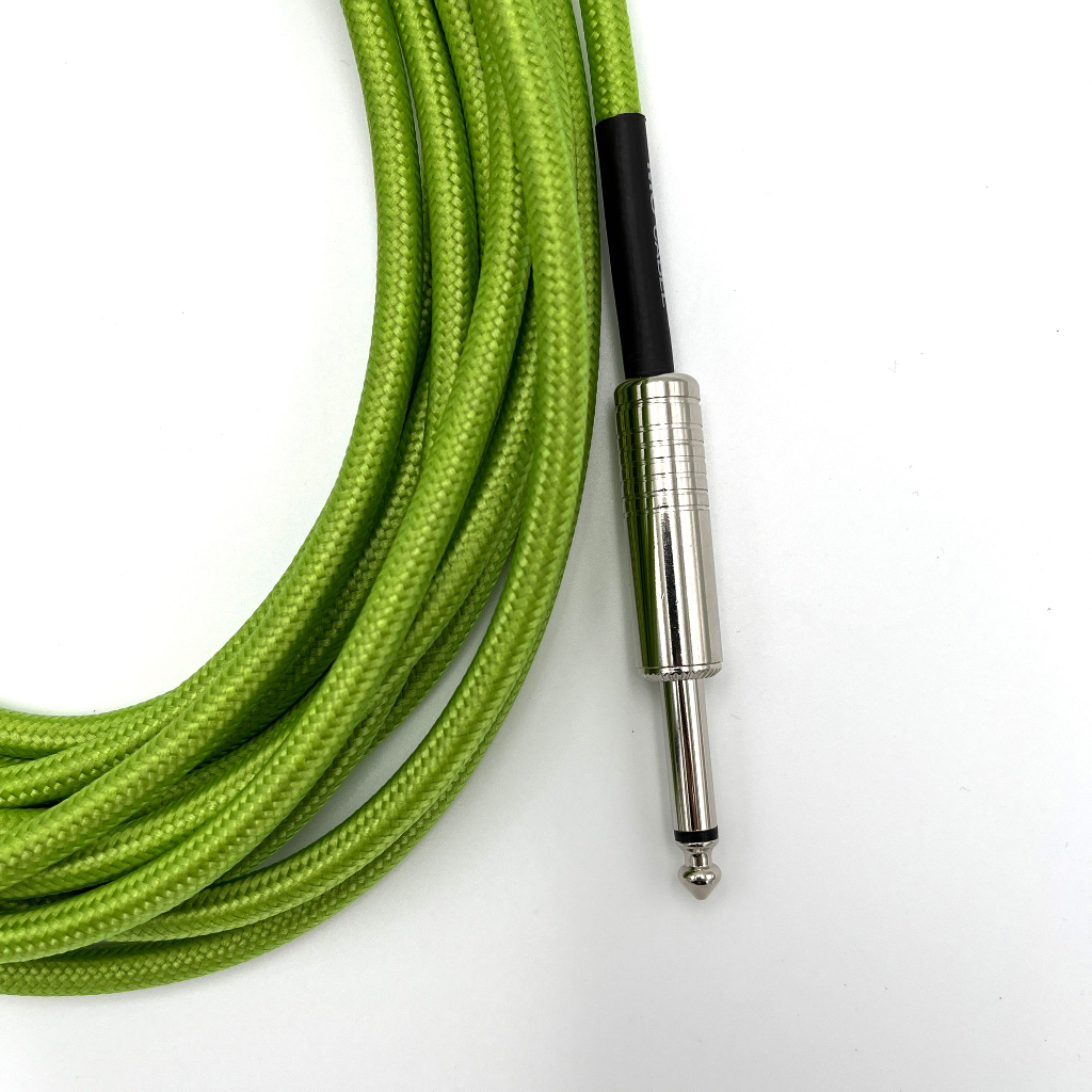 MU Cable สายแจ๊คกีต้าร์ ไฟฟ้า เบสไฟฟ้า รุ่น Milk tea | Shopee Thailand