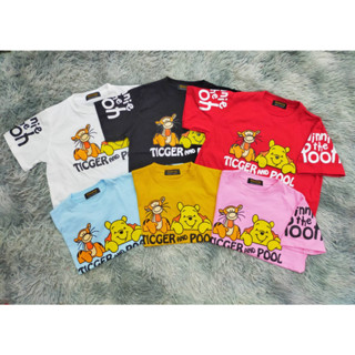 เสื้อครอป Tig and Pooh สีหวาน น่ารักๆ