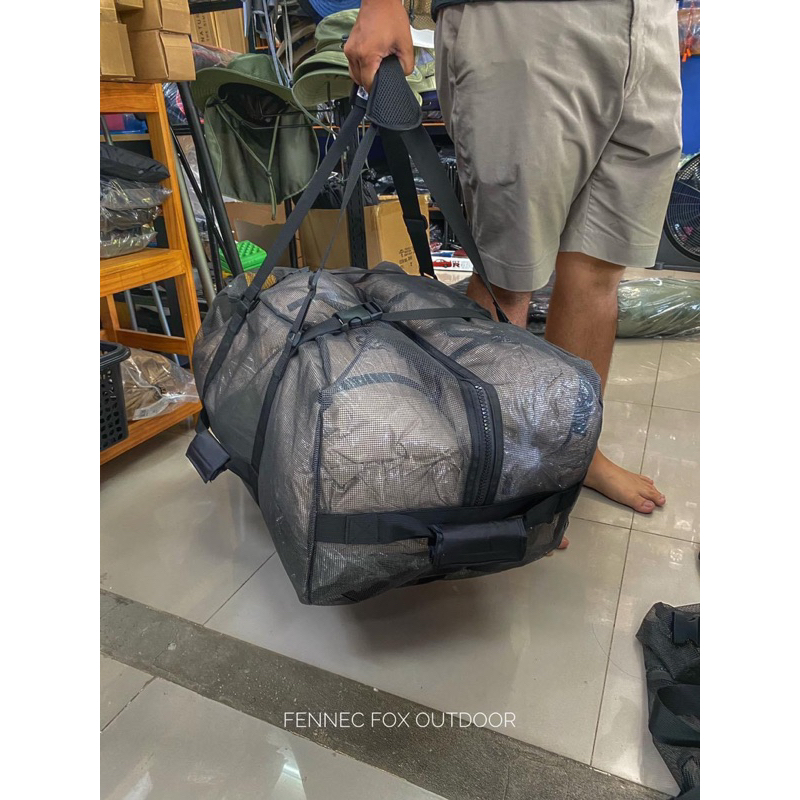 madfox-aqua-cargo-bag-80l-กระเป๋าเดินทางแบบตะข่าย-พับเก็บได้