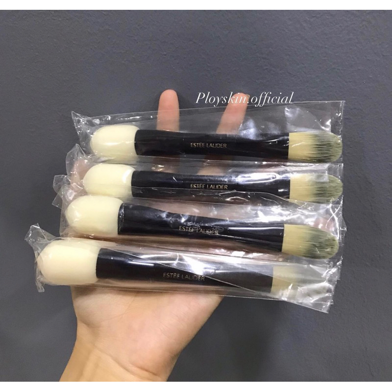 แปรง Estee Lauder Foundation Sponge & Brush Shopee Thailand