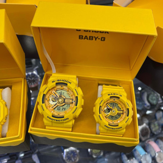 🎁[LIMITED มีเซตเดียว] SLV-22A-9A G-SHOCK x BABY-G LIMITED EDITION ของแท้ 100% พร้อมส่ง ประกัน 1 ปี