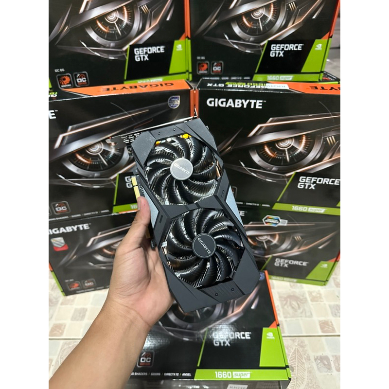 GALAX GEFORCE GTX 1660 SUPER (1-CLICK OC) - 6GB GDDR6 และแบรนอื่นๆ