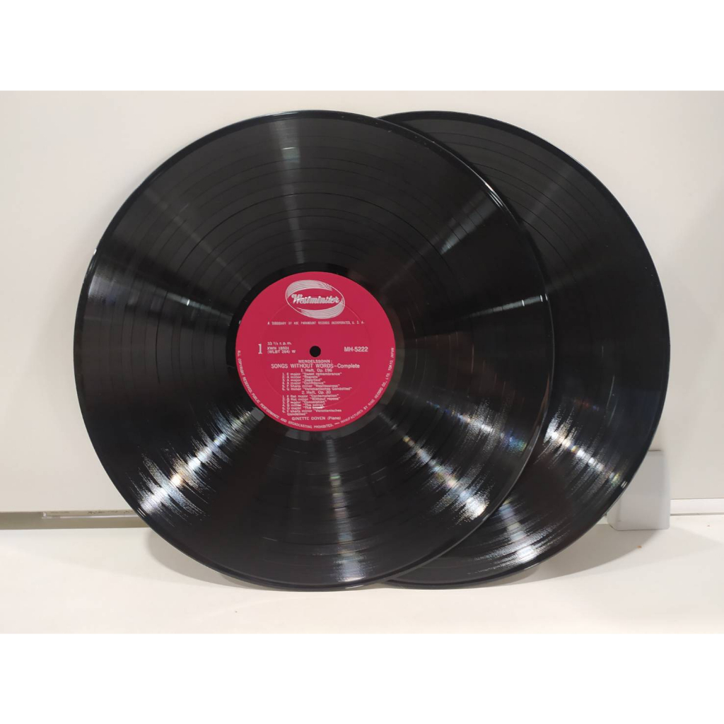 2lp-vinyl-records-แผ่นเสียงไวนิล-mendelssohn-songs-without-words-complete-j18d126