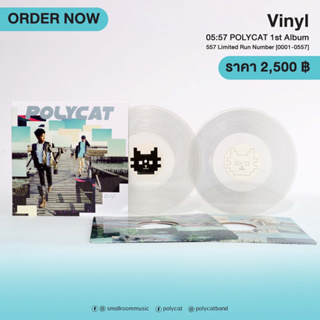 😽แผ่นเสียง POLYCAT อัลบั้ม 05:57 (อัลบั้มแรก) Polycat Vinyl ของแท้ 100%