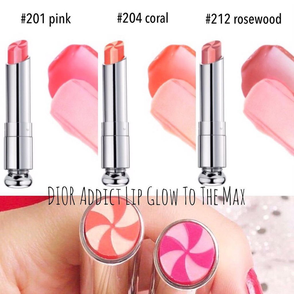 beauty-siam-แท้ทั้งร้าน-แบ่งขายลิปโกลว์-dior-addict-lip-glow-สี-201-pink