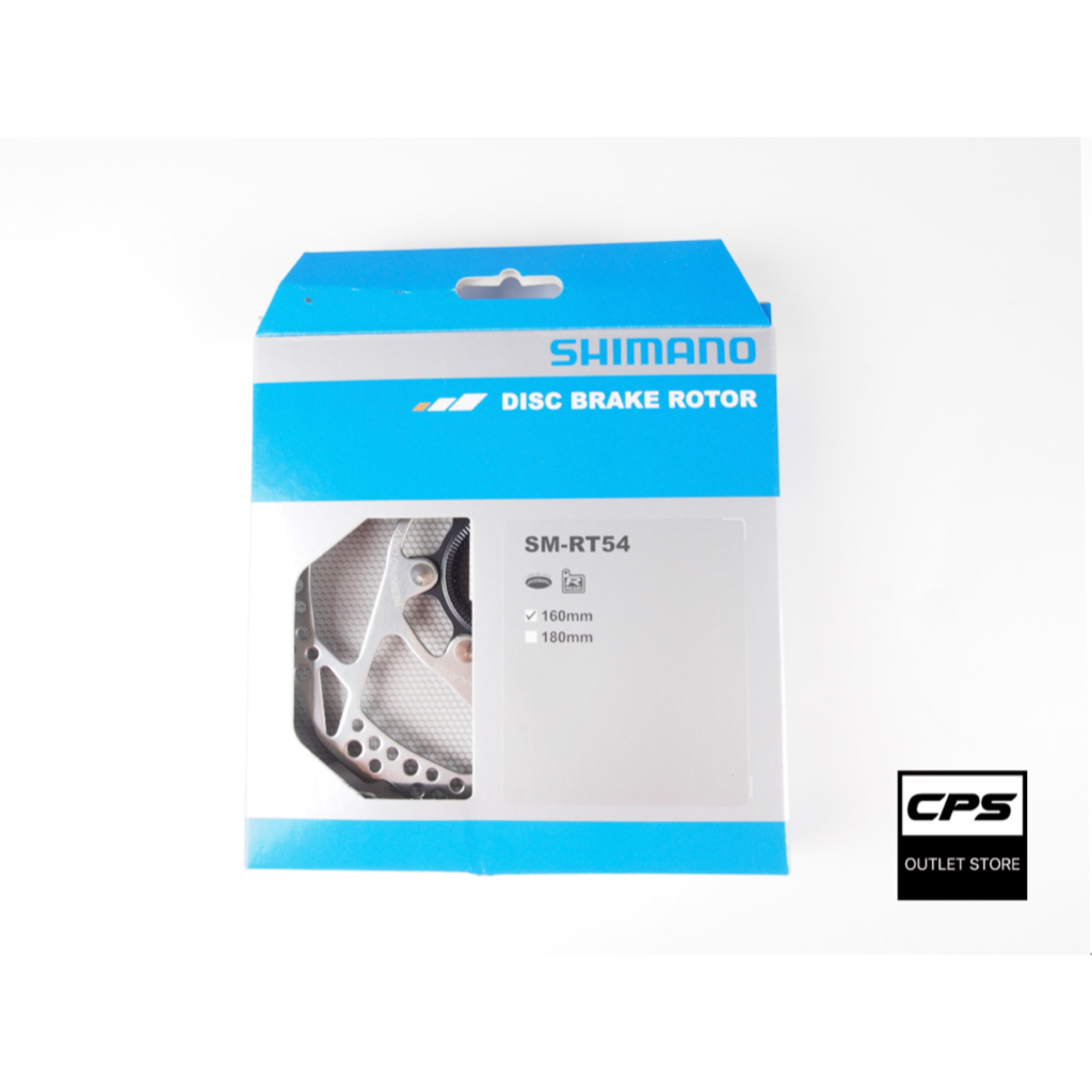 ใบดิสเบรคจักรยาน Shimano รุ่น SM-RT54 ขนาด 160 mm. (CENTER LOCK)/ 1 ใบ ...