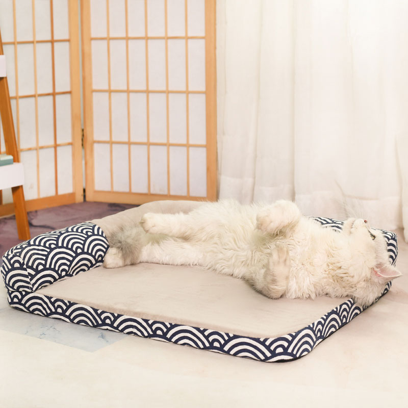 เบาะนอนแมว-ที่นอนแมว-เบาะนอนสุนัข-ที่นอนถูก-เบาะนอนใหญ่-ที่นอนใหญ่-ที่นอนแมวนุ่ม-เบาะนอนแมวถูก-ที่นอนแมวเย็น-cat-dog-bed